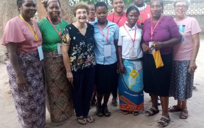 Visita da Presidente da Companhia Missionária  aos grupos de Moçambique